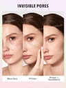 SHEGLAM Triple Threat Correcting Primer 3 in 1 Color Pore Minimizing Facial Makeup Primer Smooth Fine Lines Color Correcting Lightweight Face Primer