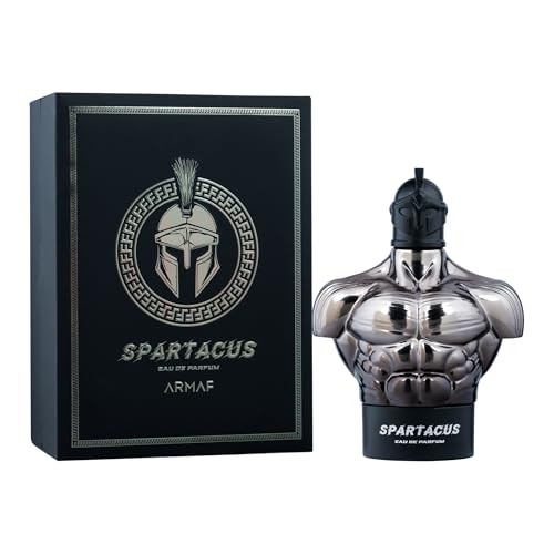Armaf Spartacus - Spicy, Gourmand, Aromatic, Woody - Eau De Parfum Spray Long-Lasting Fragrance for Men, 3.4 Ounce / 100 Ml