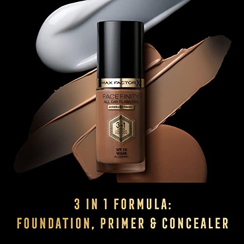 Max Factor Facefinity All Day Flawless 3-in-1 Foundation N77 Soft Honey