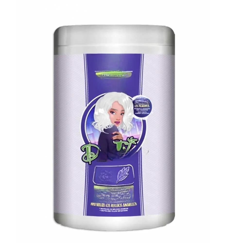 Dona Flora Mascarilla Matizadora Cabellos Blancos 1000ml