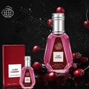Perfume Arabe De Mujer Lush Cherry Fragance World 50ml, Fragancia Dulce, Sexy, Cereza, Frutal, Colonia De Mujer Tamaño Pequeño 50 ML NOVEDAD