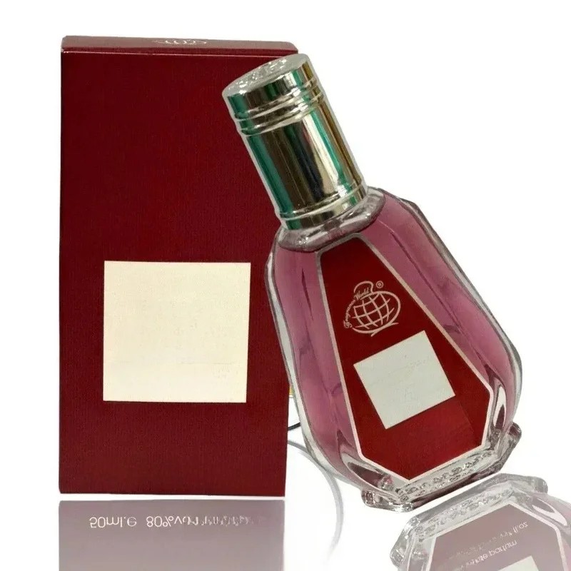 Perfume Arabe De Mujer Lush Cherry Fragance World 50ml, Fragancia Dulce, Sexy, Cereza, Frutal, Colonia De Mujer Tamaño Pequeño 50 ML NOVEDAD