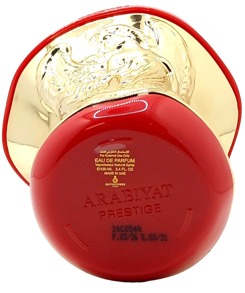 ARABIYAT PRESTIGE FORBIDDEN EAU DE PARFUM SPRAY UNISEX 3.4 Oz / 100 Ml NEW!!!