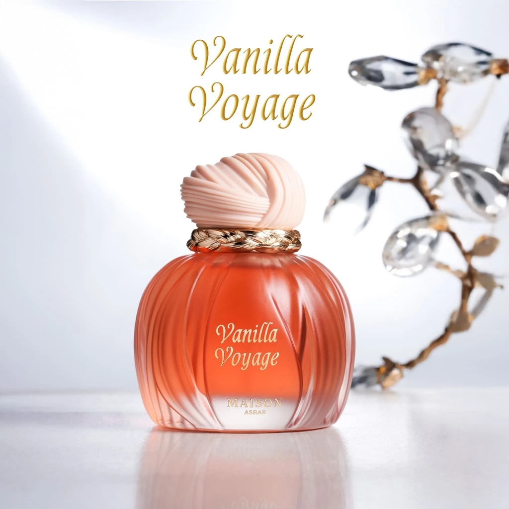 Maison Asrar Vanilla Voyage by Maison Asrar EAU DE PARFUM SPRAY 3.4 OZ for UNISEX