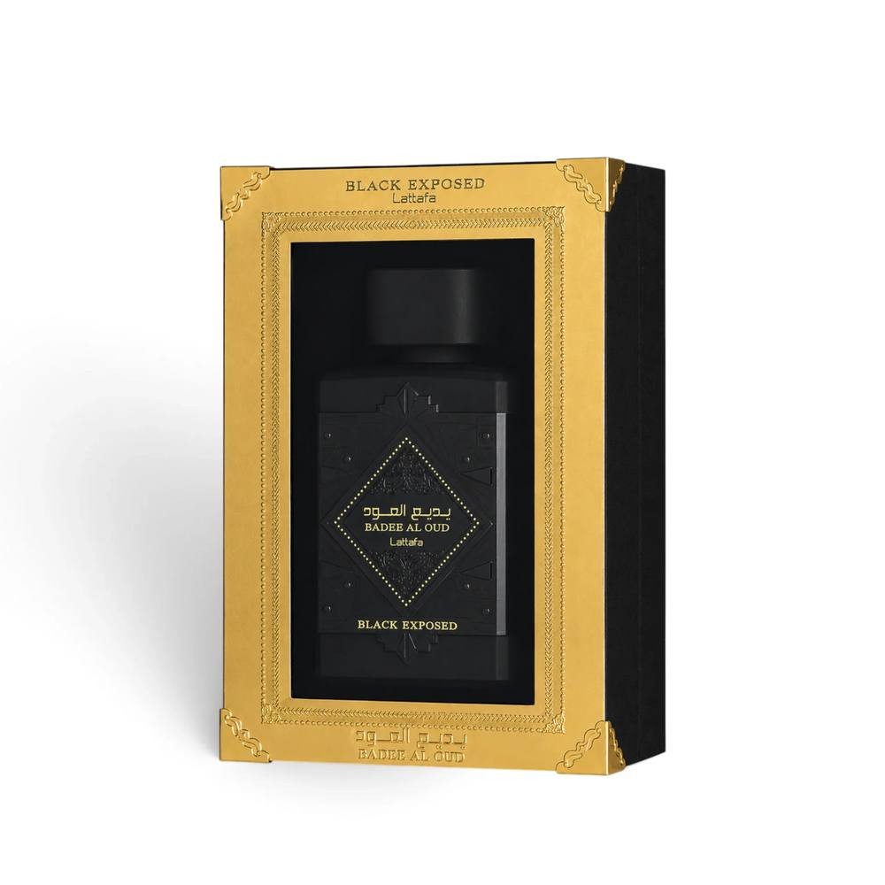 Lattafa Badee Al Oud Black Exposed 100Ml Unisex in Clear