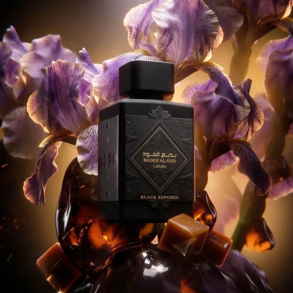 Lattafa Badee Al Oud Black Exposed 100Ml Unisex in Clear