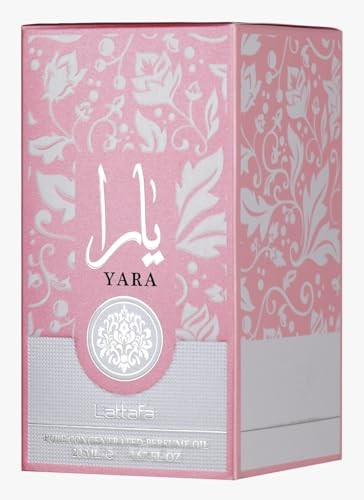 Lattafa Yara Pure Concentrated Perfume Oil for Women 0.67 Fl Oz