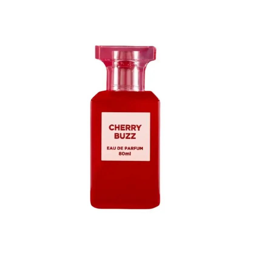 Perfume Cherry Buzz Fragance World 80 Ml, Fragancia Afrutada Exclusiva Para Mujeres