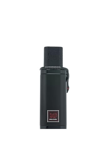French Avenue Vulcan Black Extrait De Parfum, Woody-Leather Fragrance, Black Bottle, 3.4 FL OZ