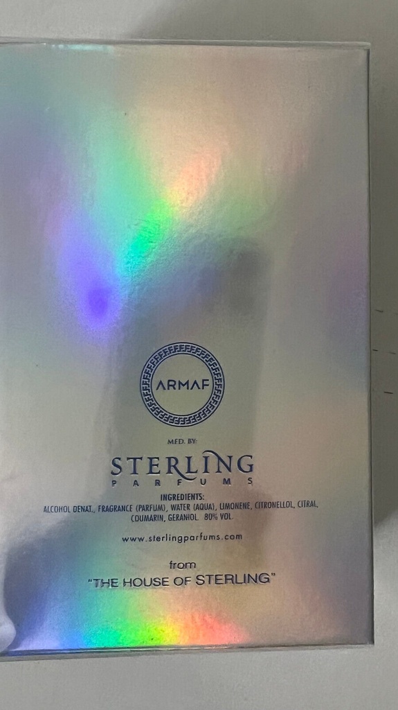 Armaf Club De Nuit Iconic Eau De Parfum 105Ml in Blue