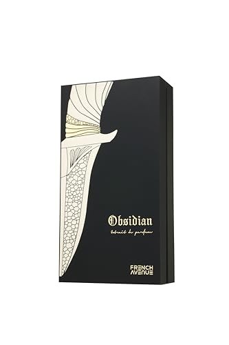 French Avenue Obsidian Extrait De Parfum, Oriental Woody Fragrance, 100ml, 3.4 Fl Oz, Unisex Perfume