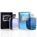 RASASI Hawas & Hawas Ice - for Him EDP Sprays 100ML (3.4 OZ) Long Lasting, Refreshing, Aquatic, Luxurious Masculine Scents. (Value Pack)