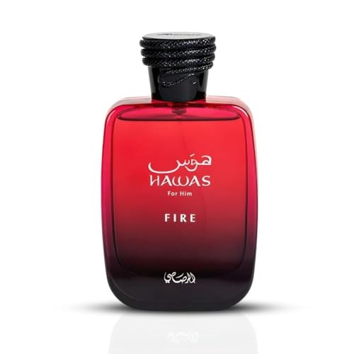 Rasasi Hawas Fire Edp 100Ml in Red