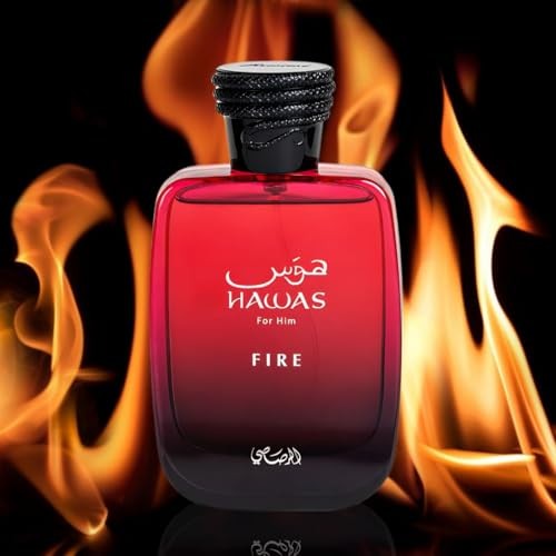 Rasasi Hawas Fire Edp 100Ml in Red