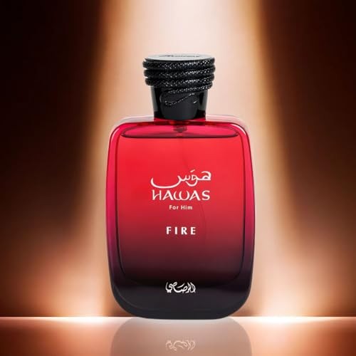 Rasasi Hawas Fire Edp 100Ml in Red