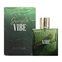 French Avenue Rayhaan Jungle VIBE Perfume, Green Glass Bottle with Gold Cap, 100ml, Luxury Fragrance