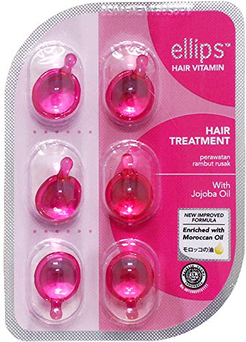 ELLIPS HAIR VITAMINAS PROTECCION 8pcs -  (Pink)